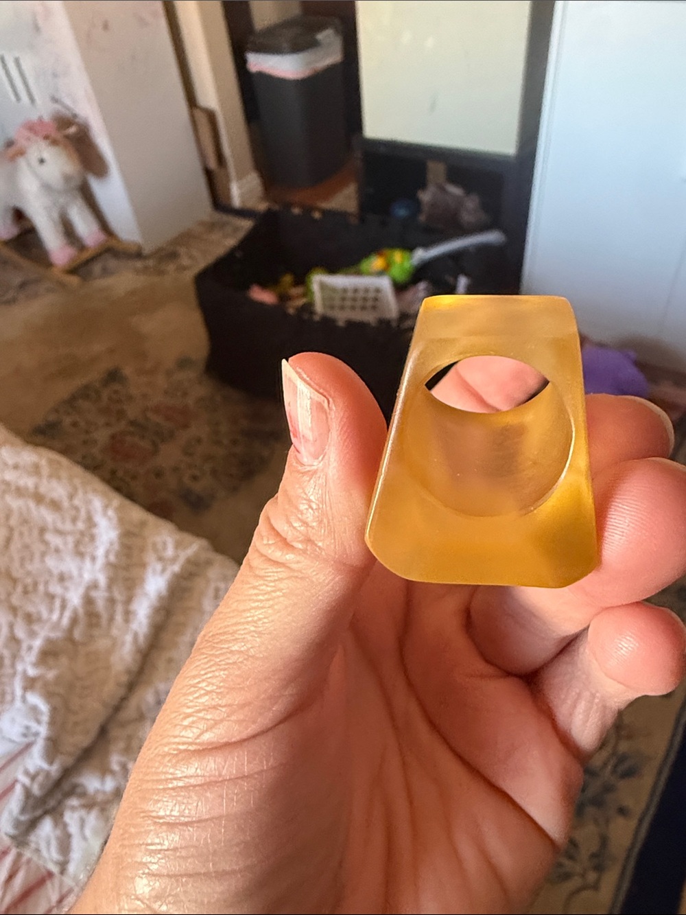 lucite ring - Picture 3 of 3